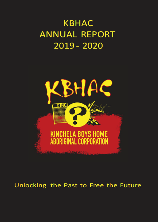 KBHAC Annual Report 2019-2020